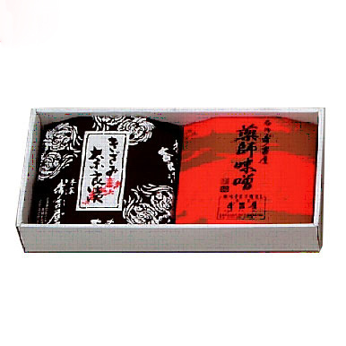 『やまと里の味』やま１（きざみ奈良漬200g、薬師味噌200g） 