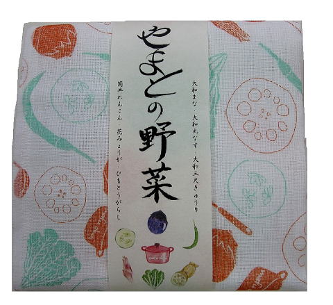 岡井麻布商店　「やまとの野菜」ふきん　